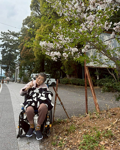 美穂神社にお散歩に行ってきました。