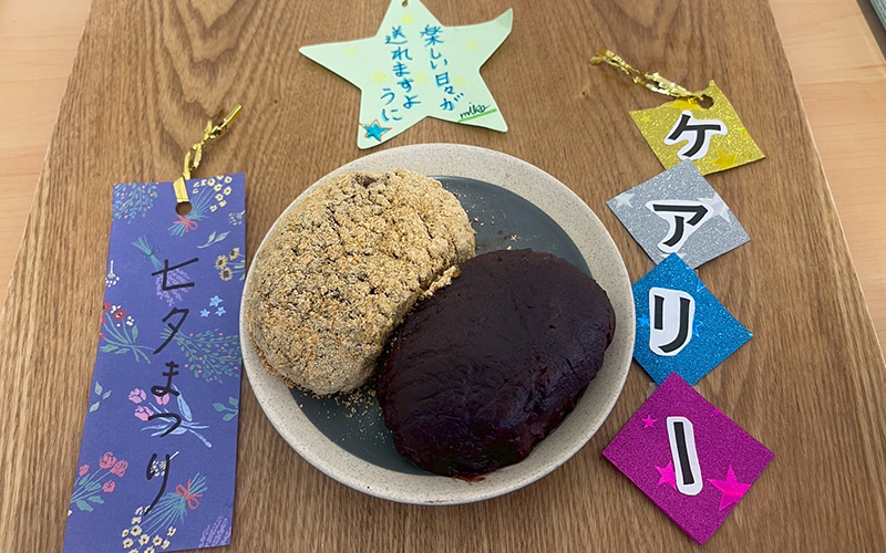今年の七夕は華やかです！！