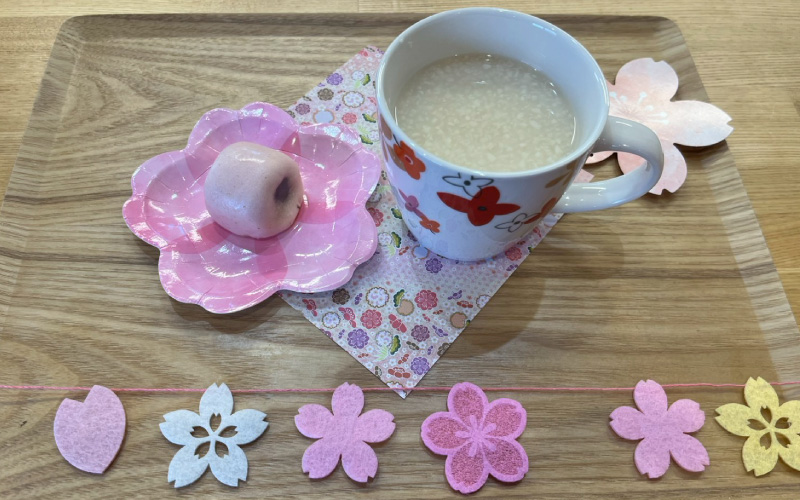 春のお花見行事を行いました。