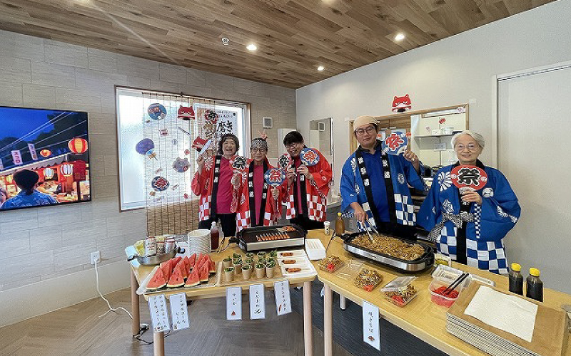 夏祭り「屋台ケアリー」を行いました。